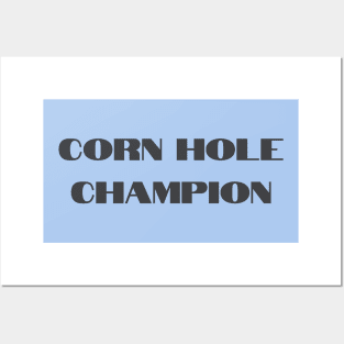 Corn Hole Champion Entertainment Posters and Art